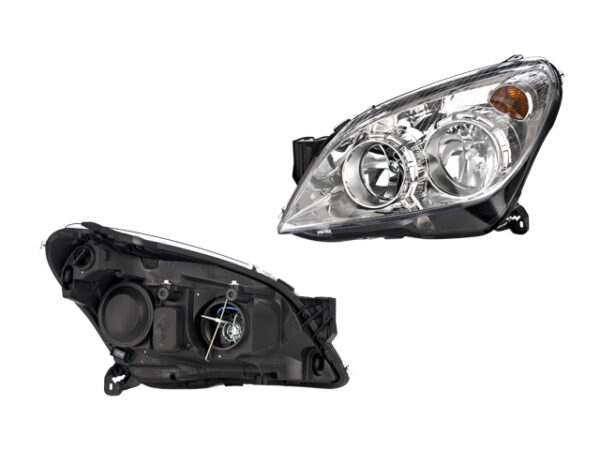 faro cv astra 06 08 electrico c/motor fondo cromadoo s/foco izq