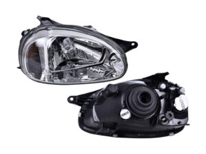 faro cv chevy 01 03 3/4/5 puertas vidrio liso s/foco der
