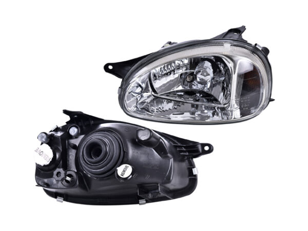 faro cv chevy 01 03 3/4/5 puertas vidrio liso s/foco izq