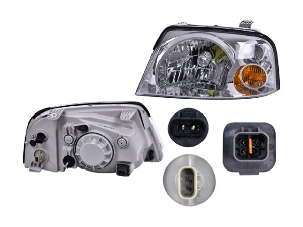 faro dg atos 05 12 elctrico/foco halogeno s/foco izq